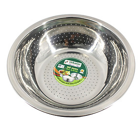 Mua Rổ inox 201 đa năng dùng để vo gạo  đựng hoa quả đường kính 26 cm Tithafac
