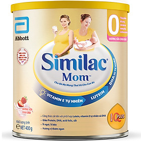 Sữa Bột Similac Mom Hương Sữa Chua Dâu (400g)