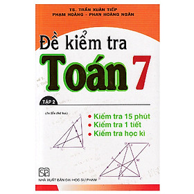 Đề Kiểm Tra Toán 7 Tập 2