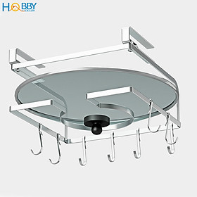 Giá treo nắp vung, thớt gắn vào thành tủ bếp Hobby Home Decor NVTT
