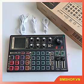 Mua Sound card K300 có auto tune thu âm livestream bigo…