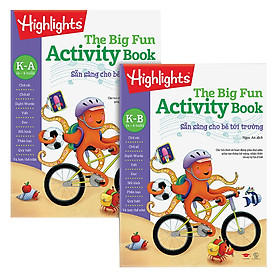 Combo Big Fun Activity Book - Sẵn Sàng Cho Bé Tới Trường K (4-6 Tuổi)