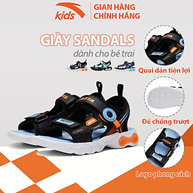 Sandals thời trang thể thao bé trai Anta Kids siêu nhẹ, quai dán tiện lợi, thoáng khí W312336987