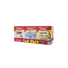 Ngũ cốc ăn sáng Kellogg's tổng hợp các vị (170g/set)