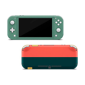 Mua Skin decal dán Nintendo Switch Lite mẫu phối màu cam xanh (dễ dán  đã cắt sẵn)