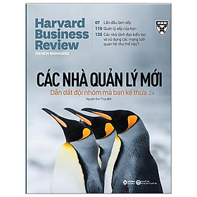 Hbr onpoint 2021: các nhà quản lý mới