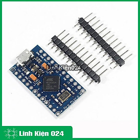Mua Sản phẩm KIT Arduino Pro Micro 5V/16Mhz ATmega32U4 ( BH : 1 tháng )
