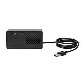 HK-5007 Computer Speaker USB Speaker Plug & Play Portable USB-powered Speaker Double Horn 3W Output Suitable for USB2.0