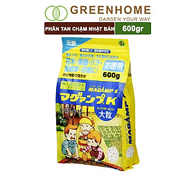 Mua Phân tan chậm Nhật  Hyponex  Magamp K 640-6-15  bao 600gr giúp rễ khoẻ  hoa nhiều  bông to  đậu quả tốt |Greenhome