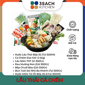 Lẩu Thái Cá Chẽm Set