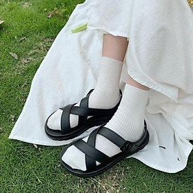 Sandal trơn (Tặng kèm kẹp tóc ngẫu nghiên)