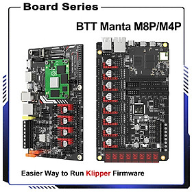 BIGTREETECH MANTA M8P V1.0 MANTA M5P M4P 3D Bo mạch chủ TMC2209 Klipper Marlin VS Raspberry Pi CM4 Cho Máy in Voron ender 3