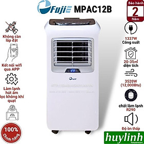 Mua Máy lạnh - điều hoà di động hút ẩm Fujie MPAC12B - Công suất 12000BTU (1.5HP) - Phòng từ 20 - 35m2 - Hàng chính hãng