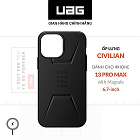 Ốp lưng UAG Civilian w Mag.safe cho iPhone 13 Pro Max [6.7 inch] Hàng chính hãng