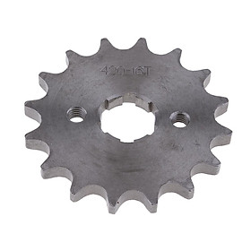 16T 16 Teeth 20mm 420 Chain Front Sprocket Cog for 125cc 140cc Pit Dirt Bike