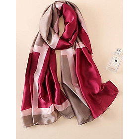 Khăn Choàng Cổ Nữ Lụa Hàng Châu Thời Trang - KLHC30702 (90 x 337 cm)
