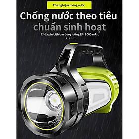 Mua Đèn pin chiếu xa nông nghiệp  làm vườn  có chống nước hỗ trợ đi mưa 1200m