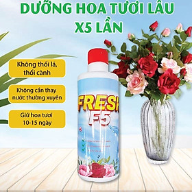 Nước Dưỡng Hoa, Nước Cắm Hoa Fresh F5 - Dưỡng Hoa Tươi Lâu Gấp 3 Lần, Giúp Hoa Nở Bung Luôn Tươi Mới