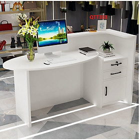 Mua QUẦY LỄ TÂN  QUẦY TIẾP TÂN  QUẦY TÍNH TIỀN  QUẦY THU NGÂN QTT333 - NỘI THẤT LẮP RÁP VIỄN ĐÔNG ADV