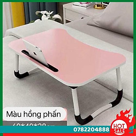 Mua Bàn Làm Việc Gấp Gọn Có Khe Cắm Ipad - Giao Màu Ngẫu Nhiên - CH Hương Thị Miễn Phí Vận Chuyển