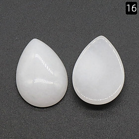 Đá Thanh Tẩy Phong Thủy Hình Giọt Nước Size 18x25 Mm Nhiều Mẫu Được Chọn Màu DA62