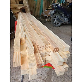 Mua Thanh gỗ thông vuông 2cm  dài 1m dùng làm nẹp  đóng chuồng thú cưng  làm khung viền trang trí nhà cửa chế DIY