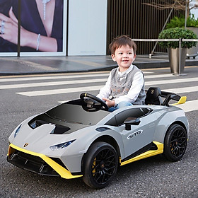 Siêu xe ô tô điện trẻ em Drift Lamborghini BABY PLAZA SMT-555