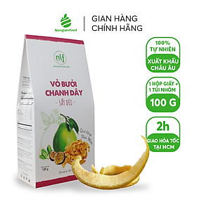 Vỏ Bưởi Chanh Dây Sấy Dẻo Nong Lam Food 100g | Ăn Kiêng | Giữ dáng | Tốt cho sức khoẻ