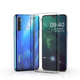 Ốp lưng silicon dẻo trong suốt dành cho OPPO Realme 6 Pro