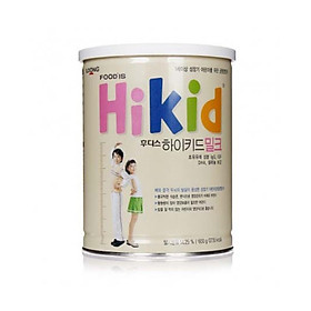 Bộ 3 Hộp Sữa HIKID tăng CHIỀU CAO & CÂN NẶNG Vani 600g - Hàng Nội địa Hàn