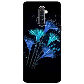 Ốp lưng dành cho Realme X2 Pro mẫu Hoa Đêm Xanh