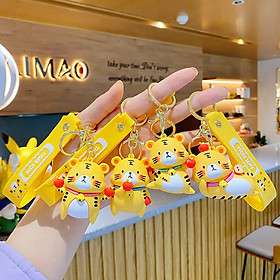 Móc khóa Hổ vàng yêu táo