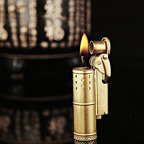 Mua Hộp Quẹt Bật Lửa Xăng Đá Kiểu Cối BN 005  Bằng Đồng  Kiểm Dáng Cổ Điển Sang Trọng