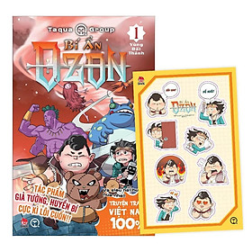 Hình ảnh Truyện tranh Bí ẩn Ozon - Lẻ Tập 1 2 - Tặng kèm Bảng Sticker - NXB Kim Đồng