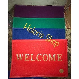 Mua Thảm nhựa WELCOME 40x60 (kèm ảnh thật)