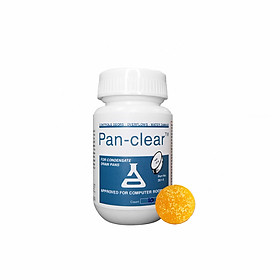 Viên nén thông tắc máy lạnh 1,5 tấn - Pan Clear màu vàng - Xử lý rong rêu