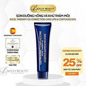 Son Dưỡng Hồng và Khử Thâm Môi Germaine Excel Therapy O2 Correction Care Lips & Contour | Kelly Beauty