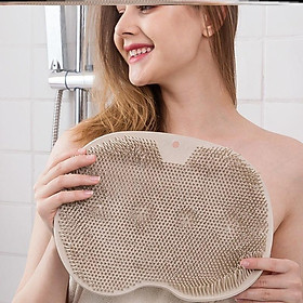 Mua Tấm Cọ Lưng Cọ Chân Tạo Bọt Silicon Dán Tường Loại Lớn linhmartvn