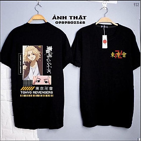 Áo thun Anime tokyo revenger Mikey Anime độc chất