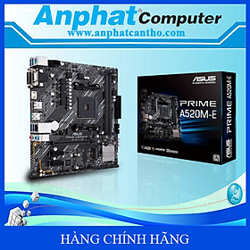 Bo mạch chủ Main ASUS PRIME A520M-E Socket AMD AM4 - Hàng Chính Hãng