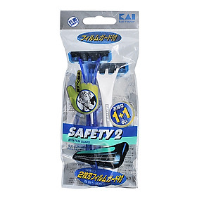 Set 2 chiếc Dao cạo râu Kai Razor nội địa Nhật Bản