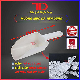 Muỗng múc đá bằng nhựa - Điện Lạnh Thuận Dung