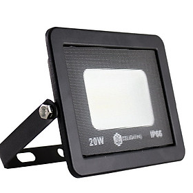 Đèn Pha LED GS-PN20 Công suất 20W Siêu Mỏng ( Ánh sáng trắng)