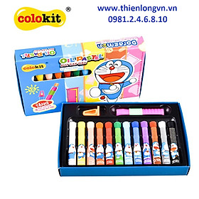 Sáp dầu 12 màu Colokit Doraemon OP-C07/DO