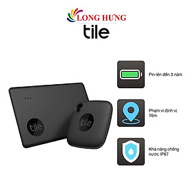 Bộ 2 thiết bị theo dõi thông minh Tile Starter (Mate/Slim) - Hàng chính hãng