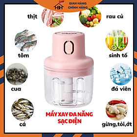 Mua Máy xay tỏi mini cầm tay sạc điện nhỏ gọn tiện lợi cho gia đình