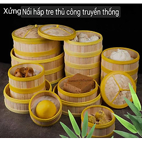 XỬNG HẤP BẰNG TRE TỰ NHIÊN – CHẮC CHẮN, ĐẸP MẮT, AN TOÀN CHO SỨC KHỎE