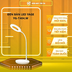 Mua YG-T404.W - ĐÈN BÀN LED YAGE YG-T404.W - Hàng chính hãng