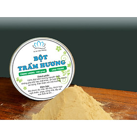Mua Bột Trầm Hương Nguyên Chất 100% Tẩy Uế  Xông Nhà  Loại Trung  Mùi Trầm Thơm Thoang Thoảng - hộp 100gram