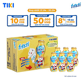 Thùng Fristi Hương Đào Tiên Nhật Bản 48x80ml